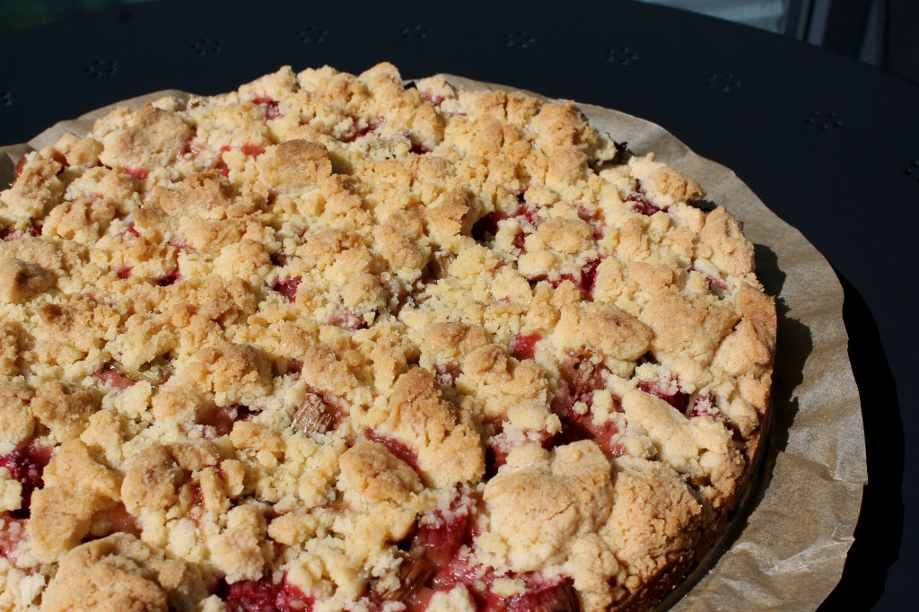 Rhabarber – Streuselkuchen