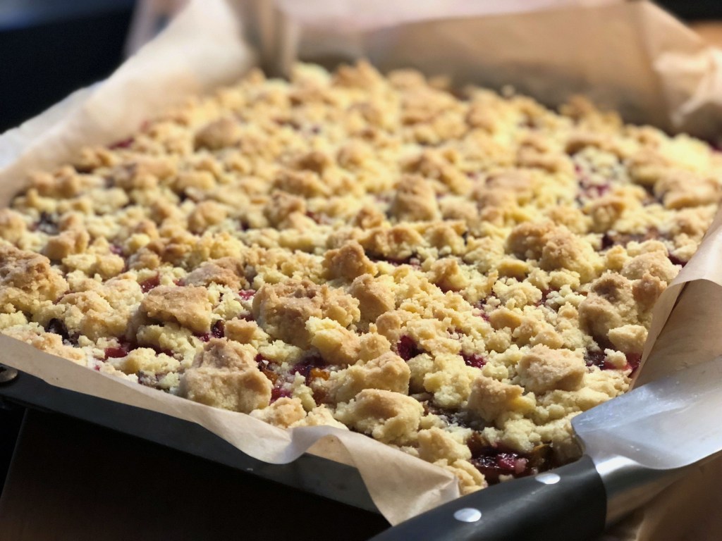 Zwetschgendatschi mit Streuseln