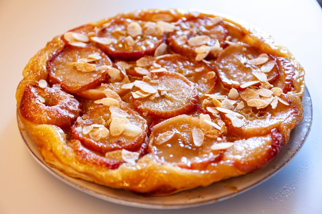 Gestürzte Apfeltarte