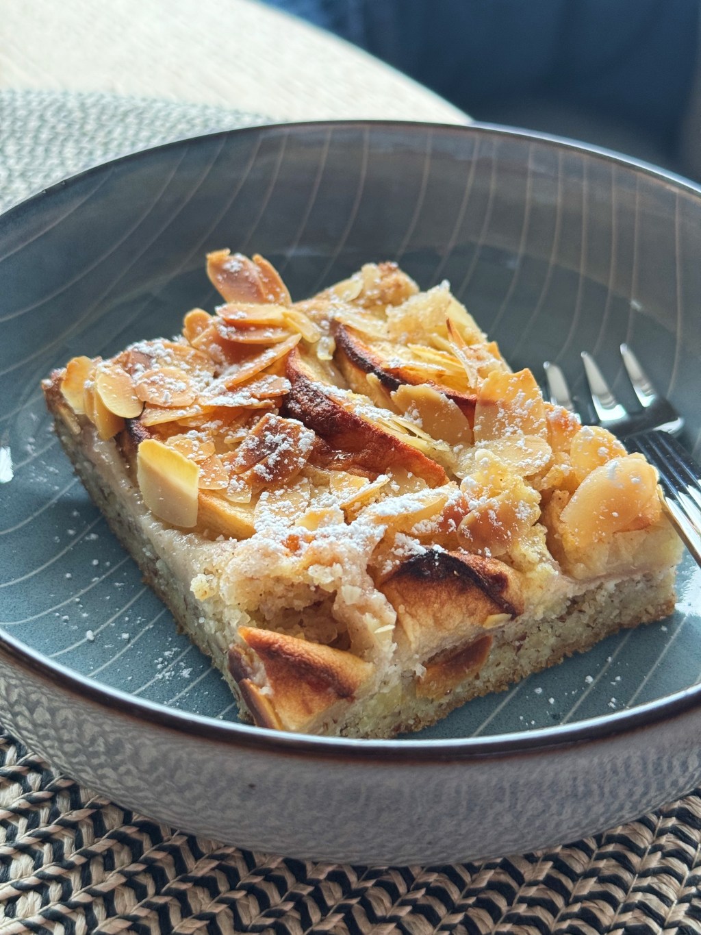 Apfelkuchen mit Mandeln